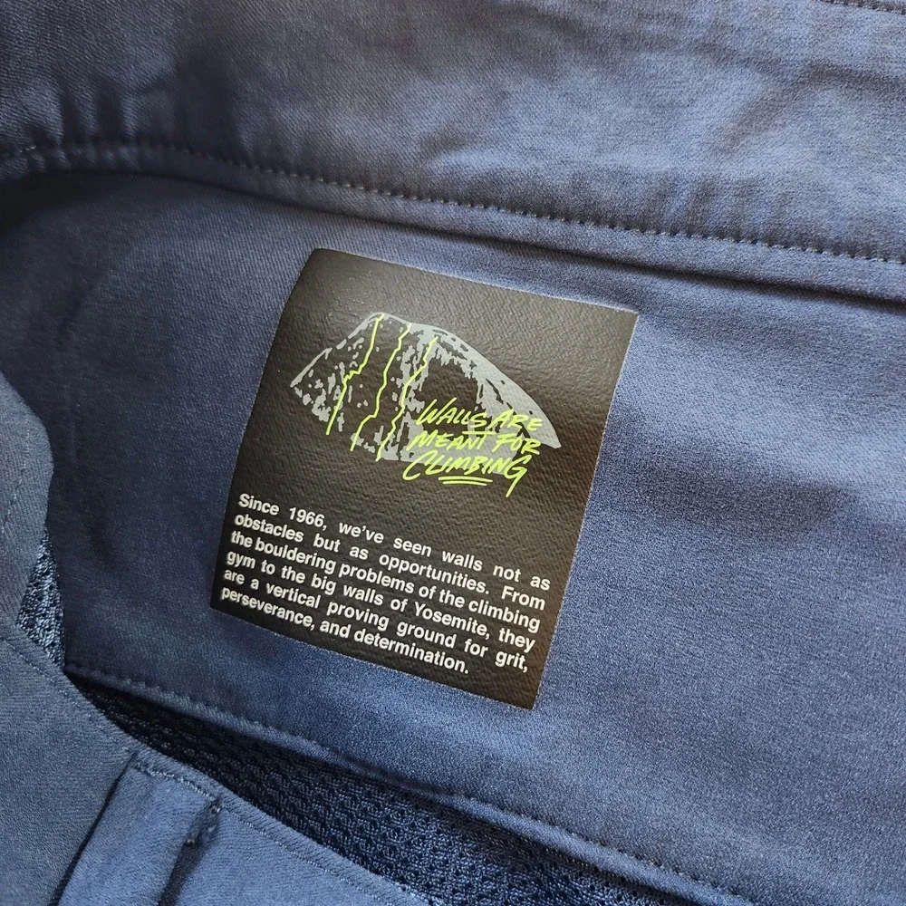 The North Face Men's Project Utility Climbing Navy Blue Technical Pants sz 40